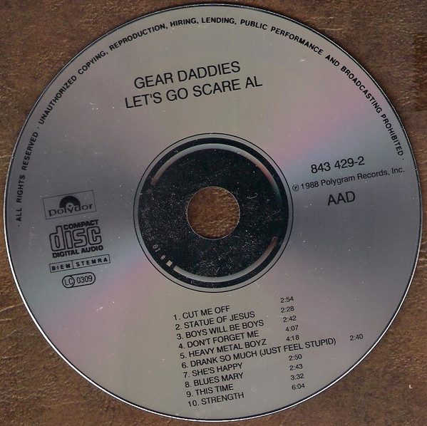 Gear Daddies - Let's Go Scare Al | Polydor (843 429-2) - 2