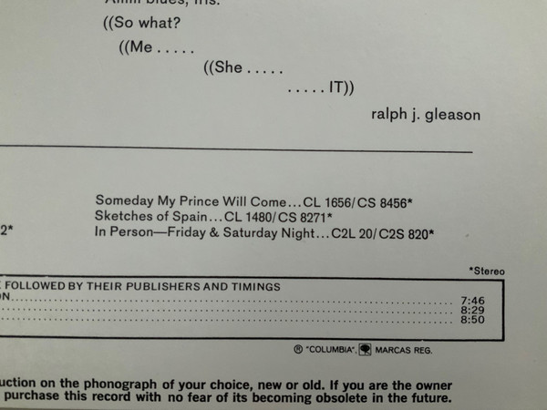 Miles Davis - E.S.P. | Columbia (PC 9150) - 3