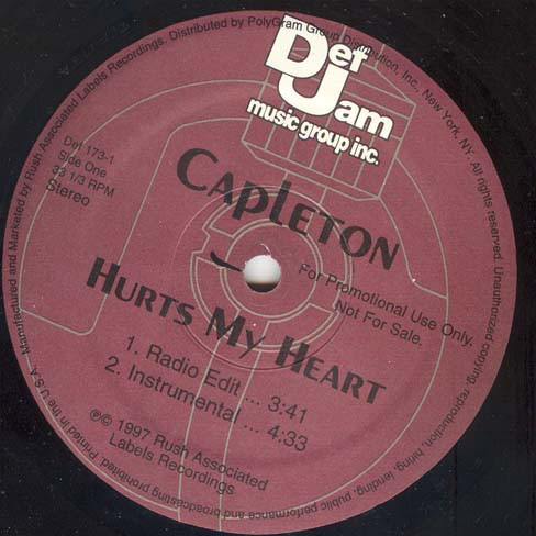 Capleton - Hurts My Heart | Def Jam Music Group Inc. (Def 173-1)