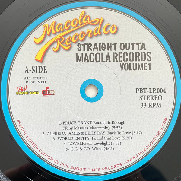 Various - Straight Outta Macola Records Volume 1 | Phil Boogie Times (PBT-LP.004) - 3