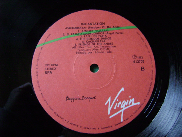 Incantation - Cacharpaya (Panpipes Of The Andes) | Beggars Banquet (613705) - 4