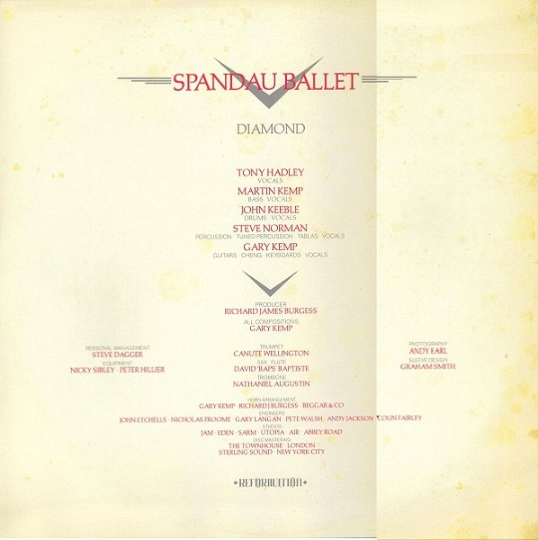 Spandau Ballet - Diamond | Chrysalis (L 37779) - 2 Spandau Ballet - Diamond | Chrysalis (L 37779) - 2