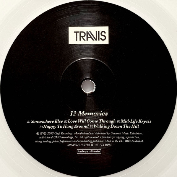 Travis - 12 Memories | Craft Recordings (00888072159419) - 4