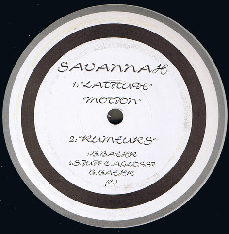Savannah - Latitude | Raindance Records (SAV 001)