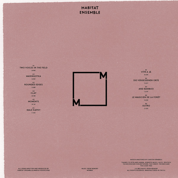 The Habitat Ensemble - Habitat Ensemble | Music From Memory (MFM065) - 2 The Habitat Ensemble - Habitat Ensemble | Music From Memory (MFM065) - 2