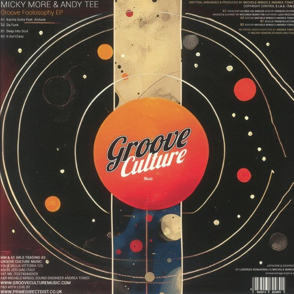 Micky More & Andy Tee - Groove Foolosophy EP | Groove Culture Music (GCV033) - 2