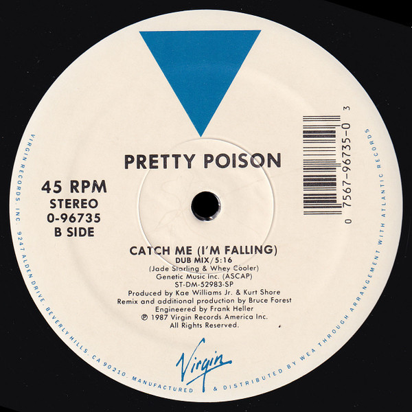 Pretty Poison - Catch Me (I'm Falling) [Spanish Ultimix] | Virgin (0-96735) - 2