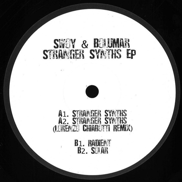 Swoy & Bolumar - Stranger Synths EP | EWax (EWX011) - main