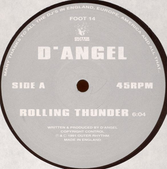 Dave Angel - Rolling Thunder | Outer Rhythm (FOOT 14) - 2