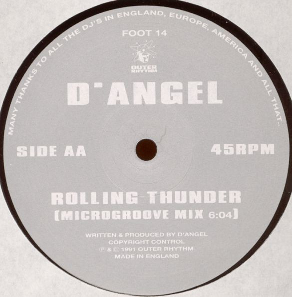 Dave Angel - Rolling Thunder | Outer Rhythm (FOOT 14) - 3