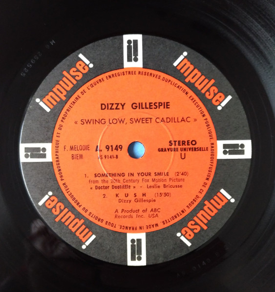 Dizzy Gillespie - Swing Low, Sweet Cadillac | Impulse! (AS-9149) - 4 Dizzy Gillespie - Swing Low, Sweet Cadillac | Impulse! (AS-9149) - 4