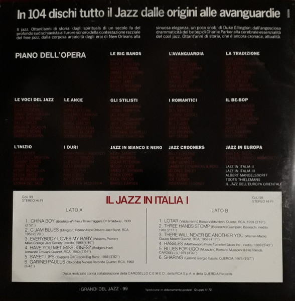 Various - Il Jazz In Italia I | Fabbri Editori (GdJ 99) - 2 Various - Il Jazz In Italia I | Fabbri Editori (GdJ 99) - 2