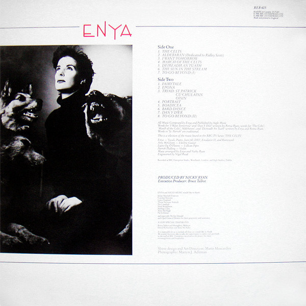 Enya - Enya | BBC Records And Tapes (REB 605) - 2