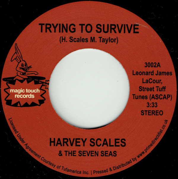 Harvey Scales & The Seven Seas - Trying To Survive / Bump Your Thang | Magic Touch Records (3002) - main Harvey Scales & The Seven Seas - Trying To Survive / Bump Your Thang | Magic Touch Records (3002) - main