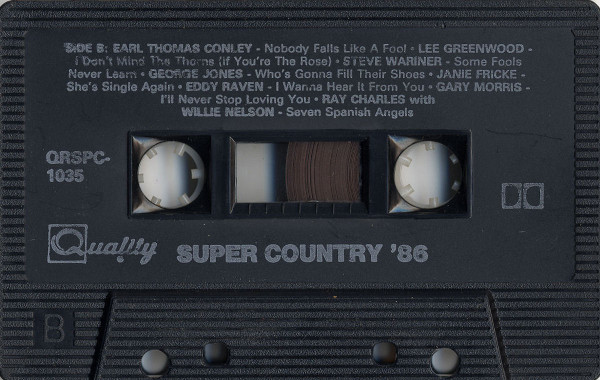 Various - Super Country '86 | Quality Special Products (QRSPC-1035) - 4
