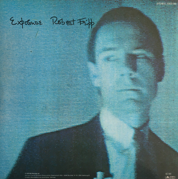 Robert Fripp - Exposure | EG (2302 092) - 2 Robert Fripp - Exposure | EG (2302 092) - 2