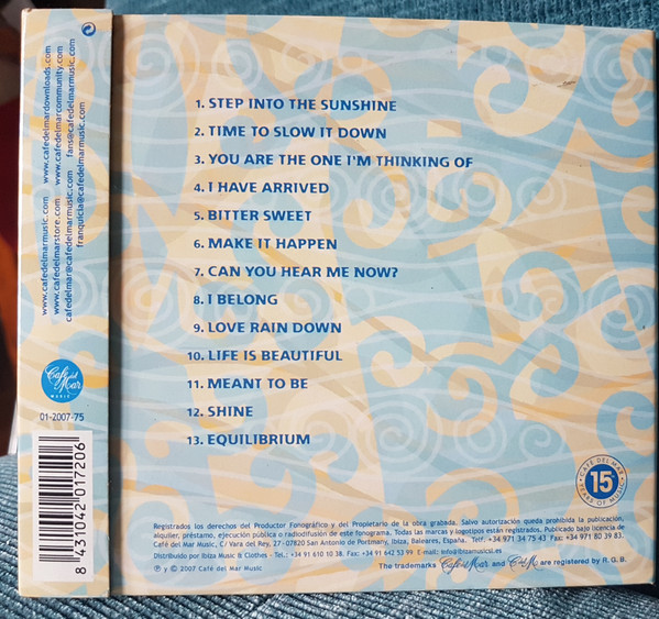 Gary B - Step Into The Sunshine | Café del Mar Music (01-2007-75) - 4