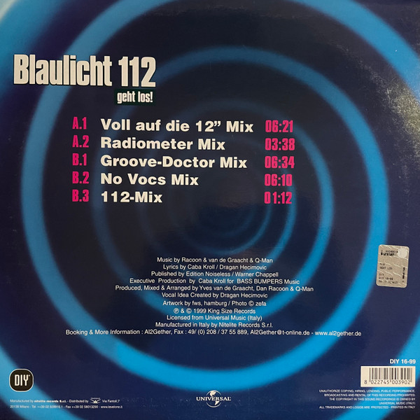 Blaulicht 112 - Geht Los! | Do It Yourself Entertainment (DIY 16-99) - 2 Blaulicht 112 - Geht Los! | Do It Yourself Entertainment (DIY 16-99) - 2
