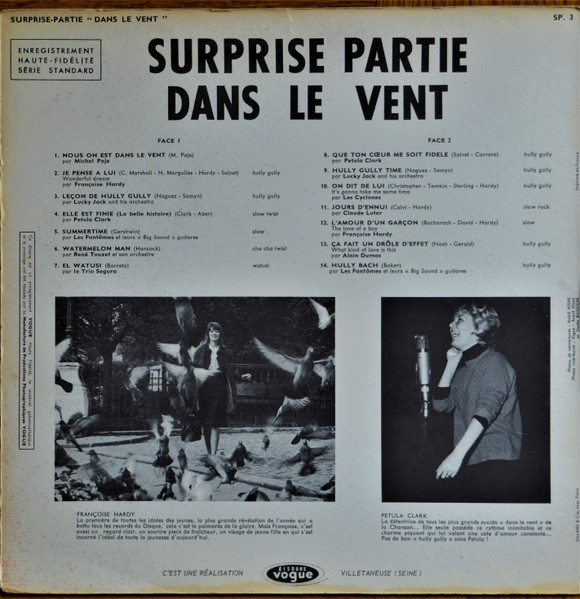 Various - Surprise Partie "Dans Le Vent" | Disques Vogue (SP. 3) - 2 Various - Surprise Partie "Dans Le Vent" | Disques Vogue (SP. 3) - 2