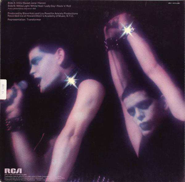 Lou Reed - Rock N Roll Animal | RCA Victor (APL1-0472 (LSP)) - 3
