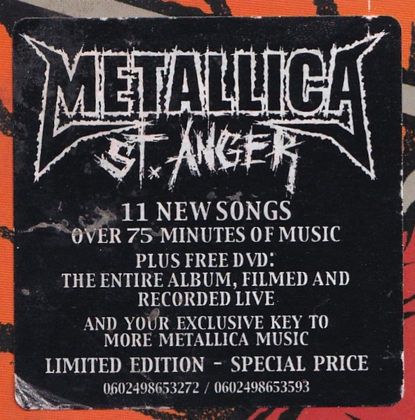 Metallica - St. Anger | Vertigo (0602498653272) - 2