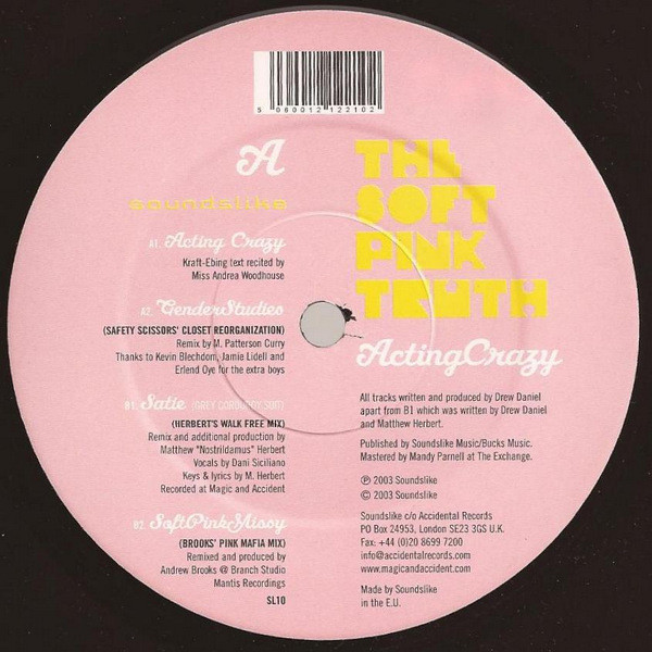 The Soft Pink Truth - Acting Crazy | Soundslike (SL10) - 3 The Soft Pink Truth - Acting Crazy | Soundslike (SL10) - 3