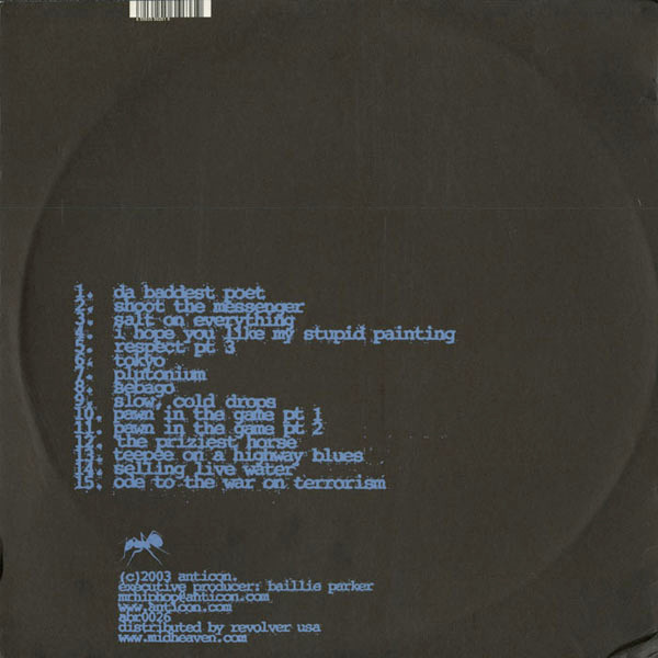 Sole - Selling Live Water | Anticon (abr0026) - 2 Sole - Selling Live Water | Anticon (abr0026) - 2