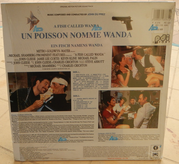 John Du Prez - A Fish Called Wanda / Un Poisson Nomme Wanda | Milan (A 376) - 2 John Du Prez - A Fish Called Wanda / Un Poisson Nomme Wanda | Milan (A 376) - 2