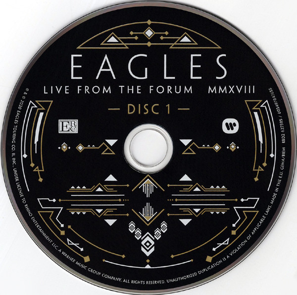 Eagles - Live From The Forum MMXVIII | Warner (603497847655) - 4