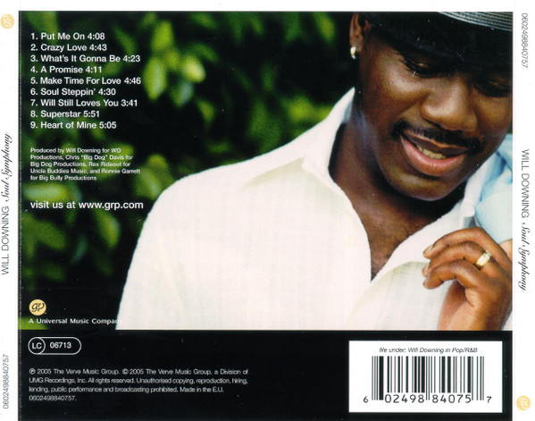 Will Downing - Soul Symphony | GRP (0602498840757) - 2
