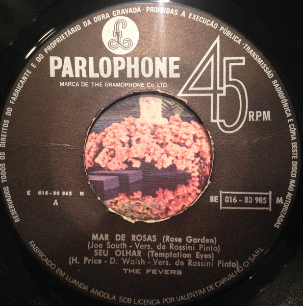 The Fevers - Mar De Rosas | Parlophone (8E 016 80 985 M) - 4