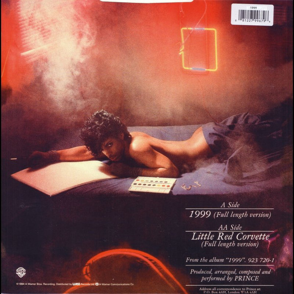 Prince - 1999 / Little Red Corvette | Warner Bros. Records (W1999T) - 2