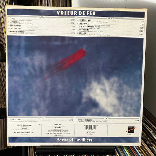 Bernard Lavilliers - Voleur De Feu (2LP) [Vinyl] | Barclay (829 342-1) - 2