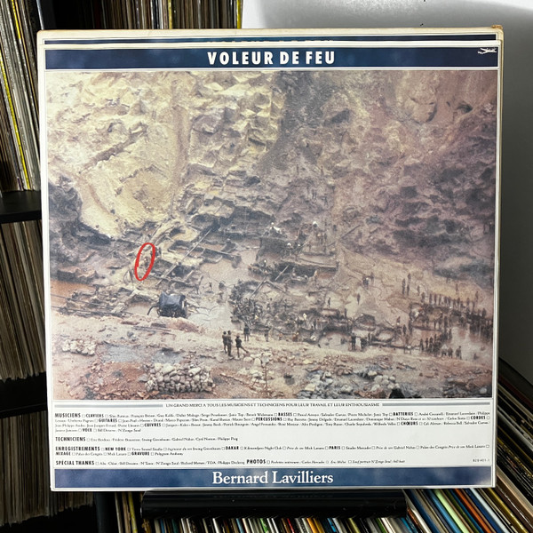 Bernard Lavilliers - Voleur De Feu (2LP) [Vinyl] | Barclay (829 342-1) - 4