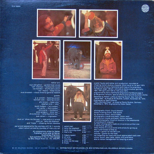 Nektar - Down To Earth | Passport Records (9167-98005) - 3