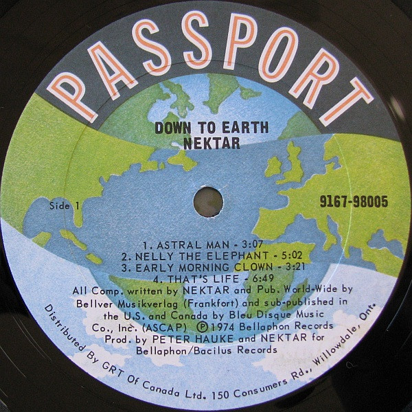 Nektar - Down To Earth | Passport Records (9167-98005) - 4