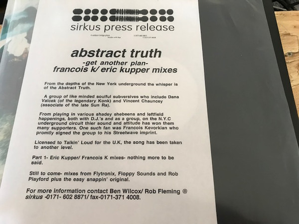 Abstract Truth - Get Another Plan | Talkin' Loud (TLDJ 39) - main Abstract Truth - Get Another Plan | Talkin' Loud (TLDJ 39) - main