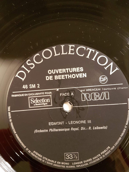 René Leibowitz , Anatole Fistoulari , Royal Philharmonic Orchestra - Ouvertures De Beethoven / Frédéric Chopin | Sélection Du Reader's Digest (46 SM 2) - 4