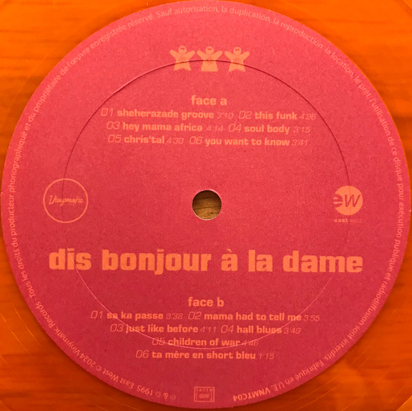 Dis Bonjour À La Dame - Dis Bonjour À La Dame | Vinymatic RECORDS (VNMTC04) - 4