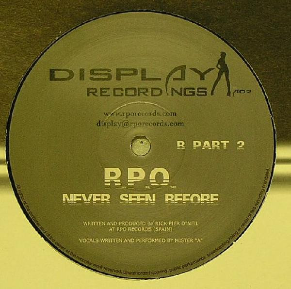 Rick Pier O'Neil - Never Seen Before | Display Spain (DPL002) - 2