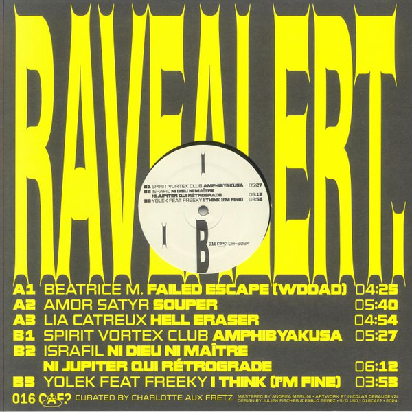 Various - Rave Alert | CAF? (016CAF?) - 3 Various - Rave Alert | CAF? (016CAF?) - 3