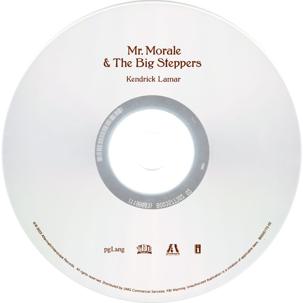 Kendrick Lamar - Mr. Morale & The Big Steppers | pgLang (B0035773-02) - 3 Kendrick Lamar - Mr. Morale & The Big Steppers | pgLang (B0035773-02) - 3