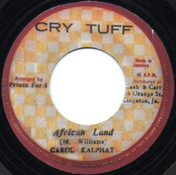 Carol Kalphat - African Land | Cry Tuff (none) - main