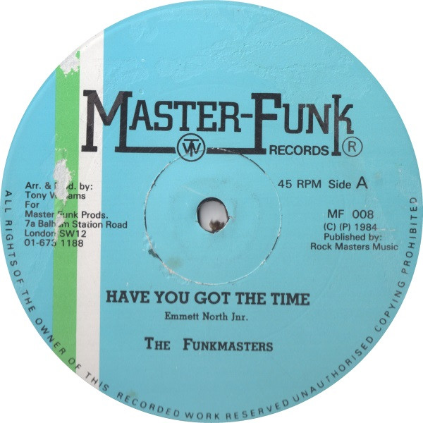 Funk Masters - Have You Got The Time | Master Funk Records (MF 008) - 2