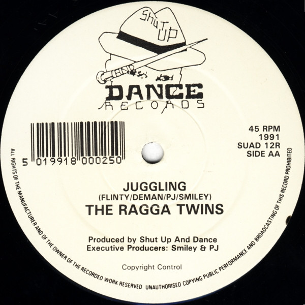 The Ragga Twins - Wipe The Needle (Remix) / Juggling | Shut Up And Dance Records (SUAD 12R) - 2 The Ragga Twins - Wipe The Needle (Remix) / Juggling | Shut Up And Dance Records (SUAD 12R) - 2