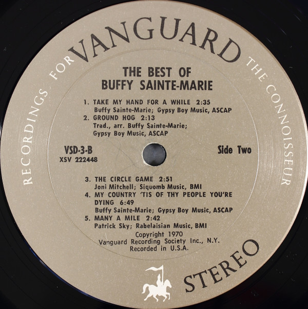 Buffy Sainte-Marie - The Best Of Buffy Sainte-Marie | Vanguard (VSD-3/4) - 3 Buffy Sainte-Marie - The Best Of Buffy Sainte-Marie | Vanguard (VSD-3/4) - 3