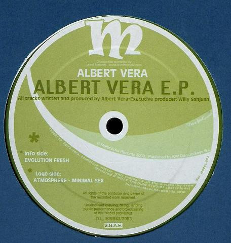 Albert Vera - Albert Vera E.P. | Molacacho Records (MOREC002)