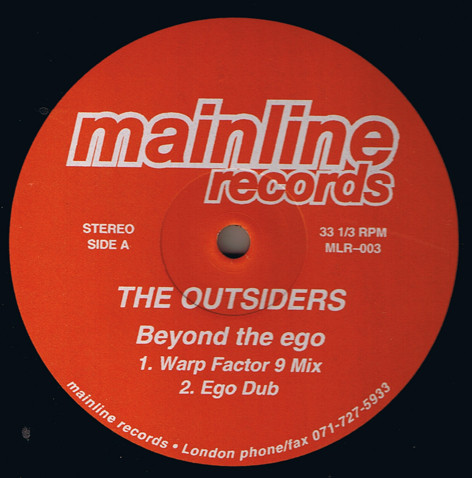 The Outsiders - Beyond The Ego | Mainline Records (MLR-003) - main The Outsiders - Beyond The Ego | Mainline Records (MLR-003) - main