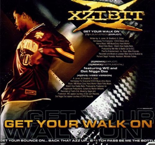 Xzibit - Get Your Walk On | Epic (EPC 672065 6) - 2