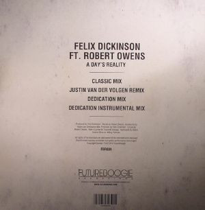 Felix Dickinson Feat. Robert Owens - A Day's Reality | Futureboogie Recordings (FBR039) - 2 Felix Dickinson Feat. Robert Owens - A Day's Reality | Futureboogie Recordings (FBR039) - 2